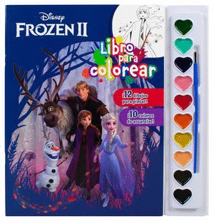 DISNEY FROZEN II LIBRO PARA COLOREAR