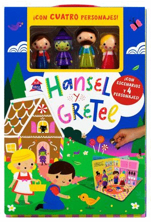 HANSEL Y GRETEL (INCLUYE 4 ESCENARIOS Y 4 PERSONAJES)