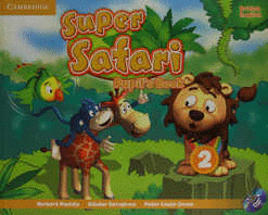 SUPER SAFARI 2 PUPILS BOOK WITH DVD-ROM