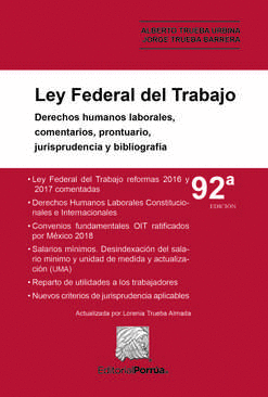 LEY FEDERAL DEL TRABAJO - Librería León