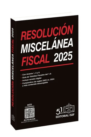 RESOLUCION MISCELANEA FISCAL 2025