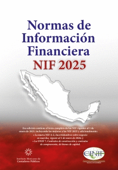 NORMAS DE INFORMACION FINANCIERA NIF 2025 PROFESIONAL