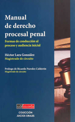 MANUAL DE DERECHO PROCESAL PENAL - Librería León