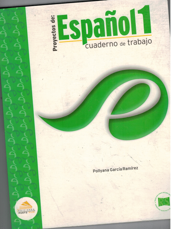Proyectos De EspaÑol 1 Cuaderno De Trabajo Secundaria Librería León 0444