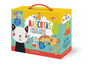 MASCOTAS LIBRO DE JUEGOS Y ROMPECABEZAS