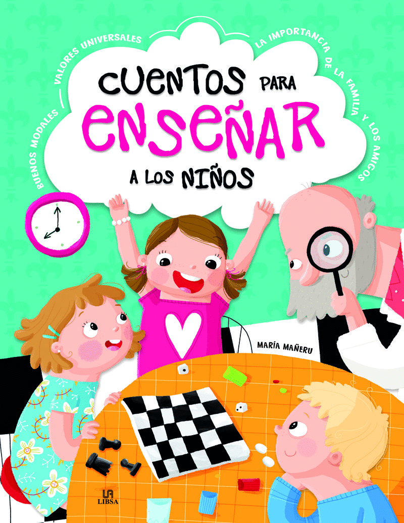 CUENTOS PARA ENSEÑAR A LOS NIÑOS (PASTA DURA) - Librería León